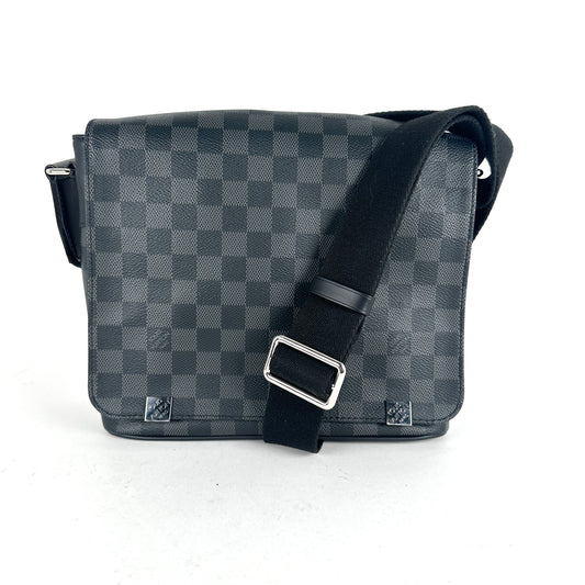 Louis Vuitton Graphite Damier District PM Cross Body