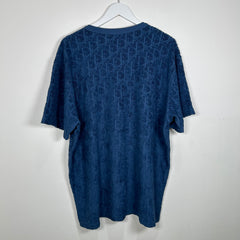 Dior Towel T-Shirt Navy SIze XL