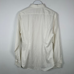 Alexander Mcqueen Casual White Button-Up Shirt Size L