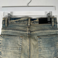 Amiri MX1 Blue Paisley Patch Jeans Size 29
