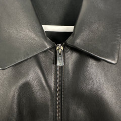 Bally Lamb Leather Jacket Size S