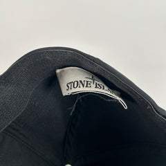 Stone Island Black Logo Hat