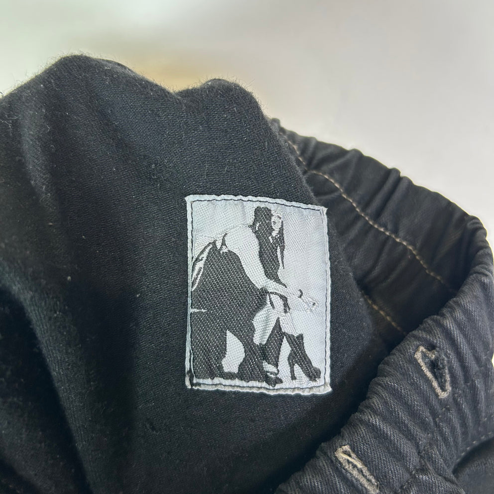 Rick Owens DRKSHDW Waxed Creatch Cargo Pants