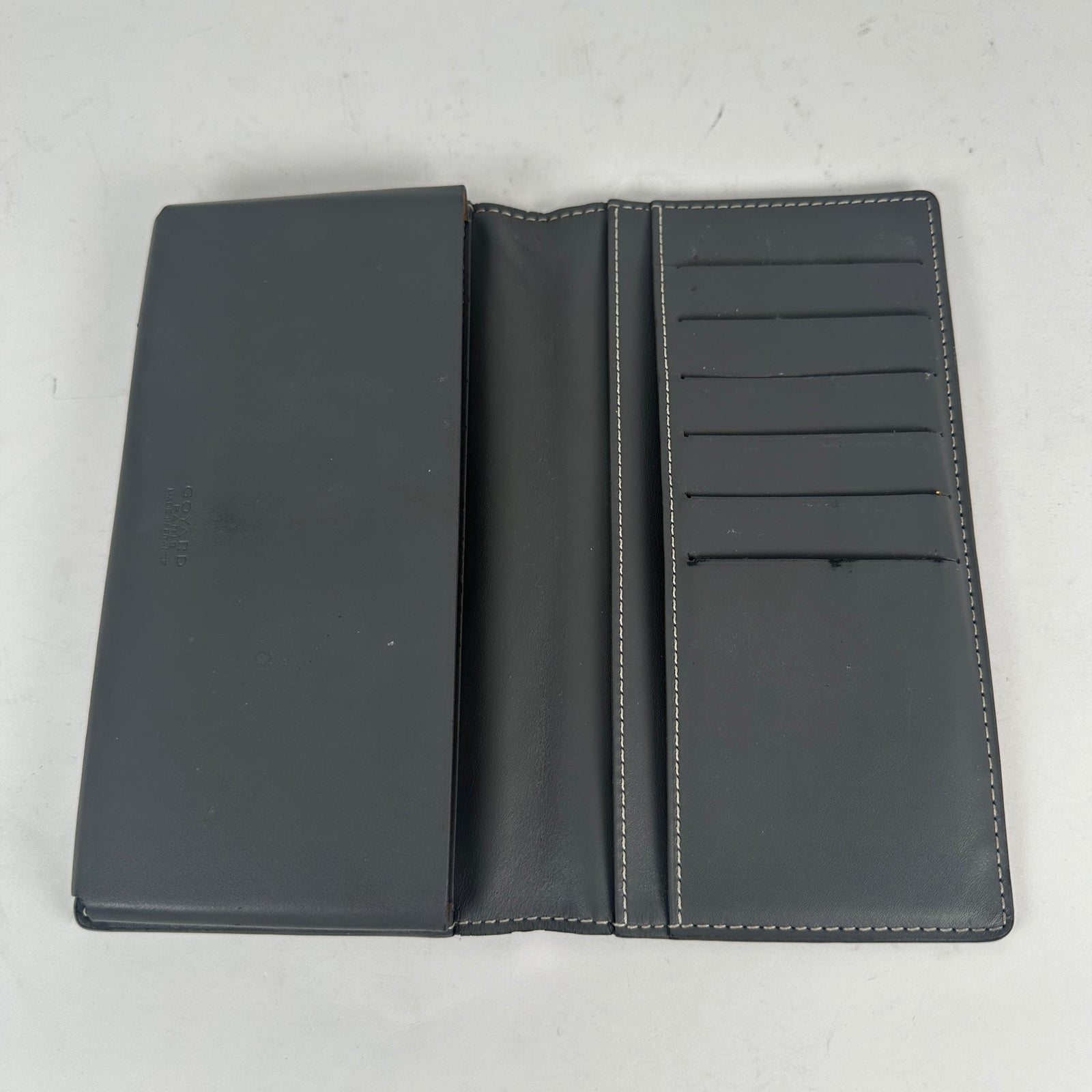 Goyard Saint Lambert Grey Goyardine Wallet