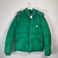 Moncler x Visvim Borosiri Guibotto Green Down Jacket Size L
