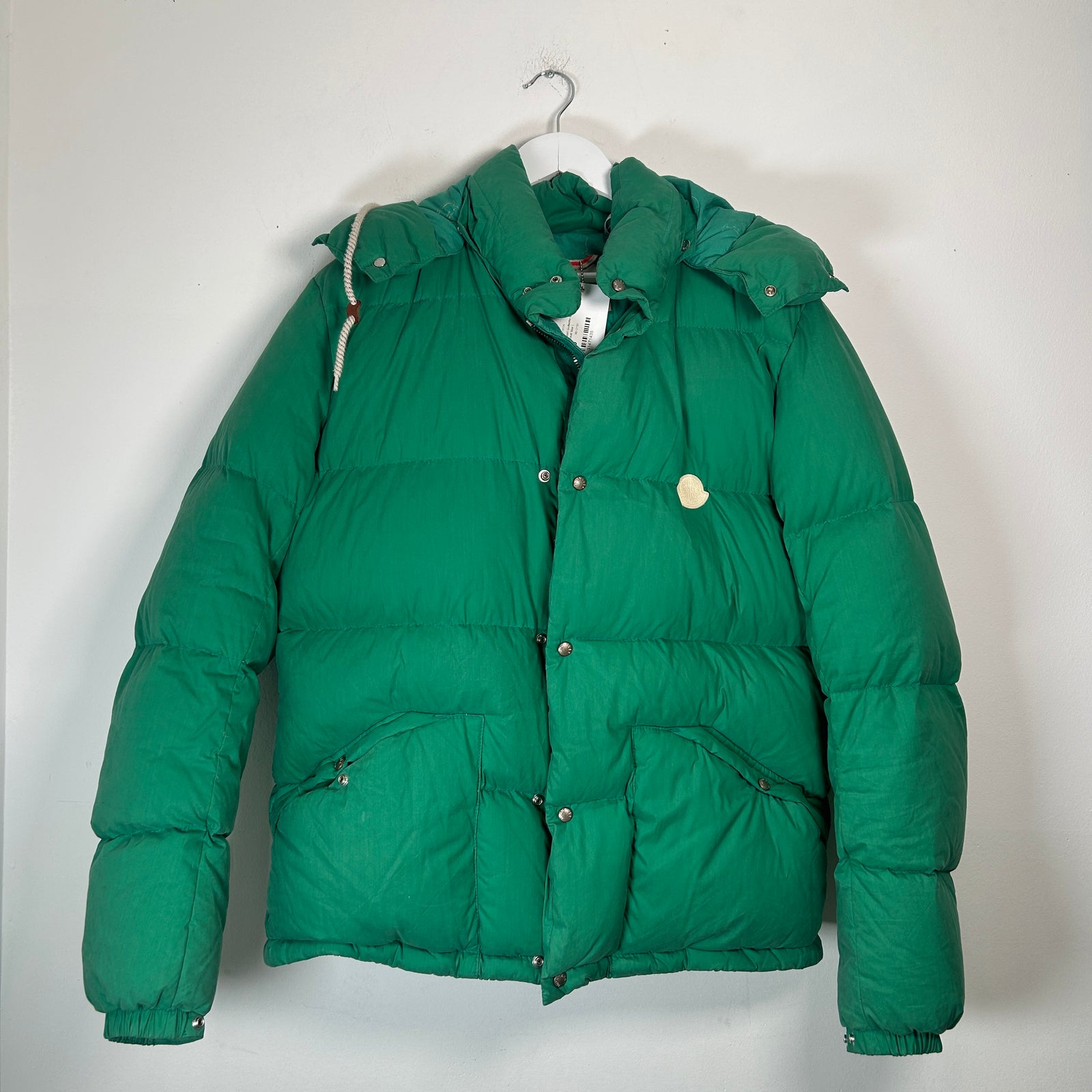 Moncler x Visvim Borosiri Guibotto Green Down Jacket Size L