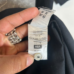 Hood By Air SS16 Black 'Headless' Button-Up Shirt Size M