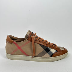 Burberry Check Canvas Low-Top Sneaker