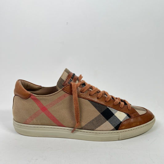 Burberry Check Canvas Low-Top Sneaker