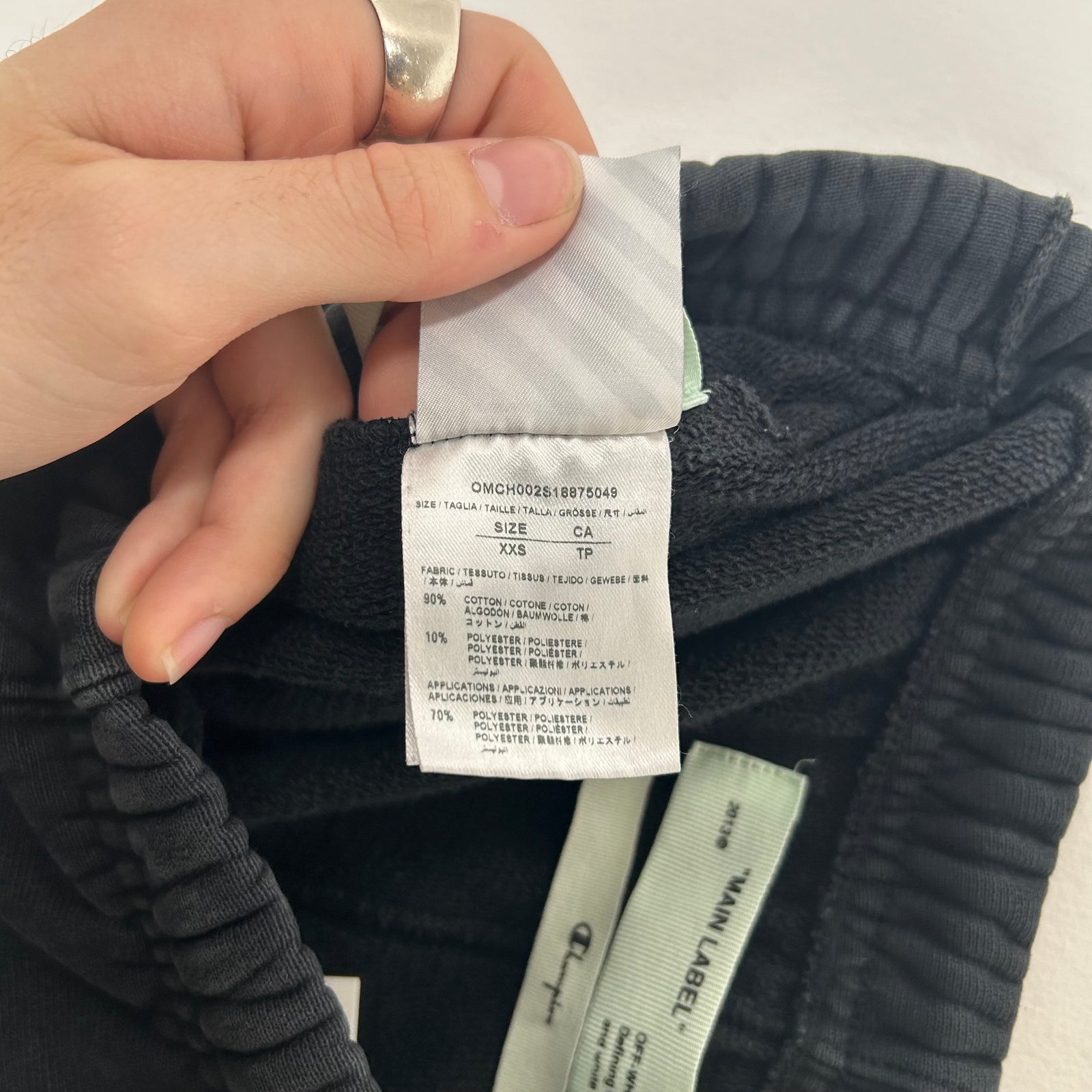 Off-White x Champion Sweatpants Size M