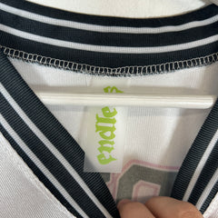Endless "Pink Tape" White Jersey Size M