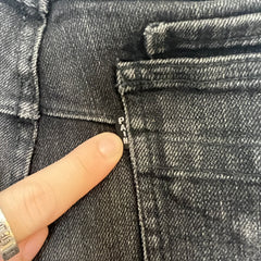 Number (N)ine Black Pain Denim Size 30
