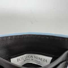 Bottega Veneta Brown/Blue Bi-Fold Wallet