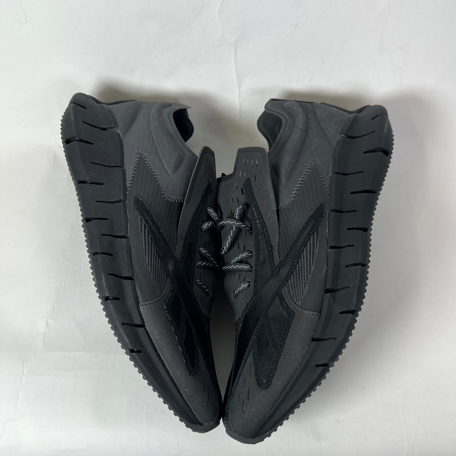Maison Margiela x Reebok Black Zig 3D Storm Memory Foam Sneaker Size 11