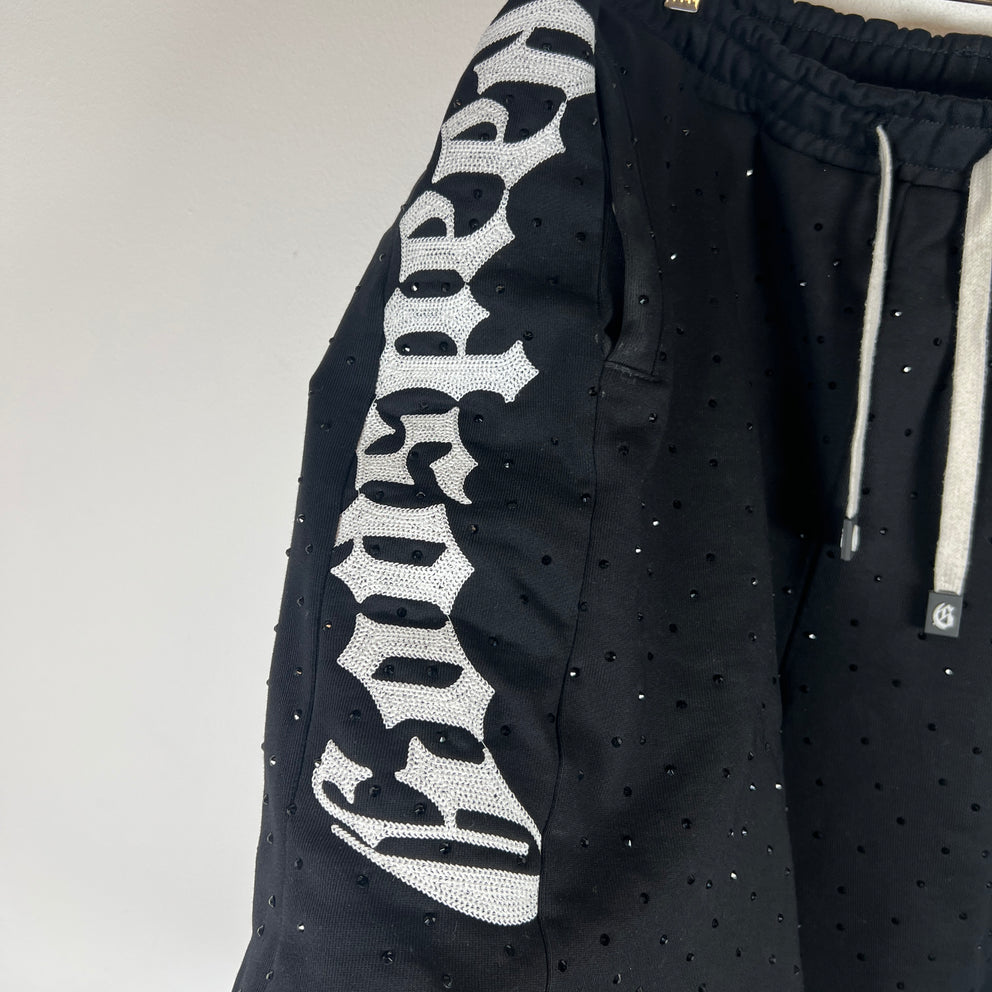Godspeed Black Studded Logo Shorts Size XXL