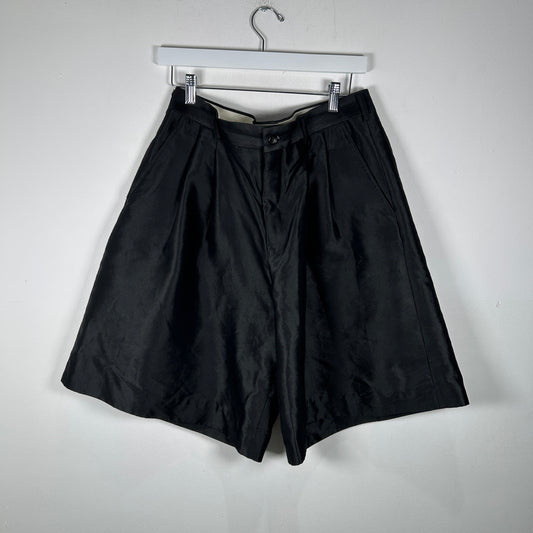 Comme Des Garcon Homme Plus Wide Leg Pleated Shorts Size M