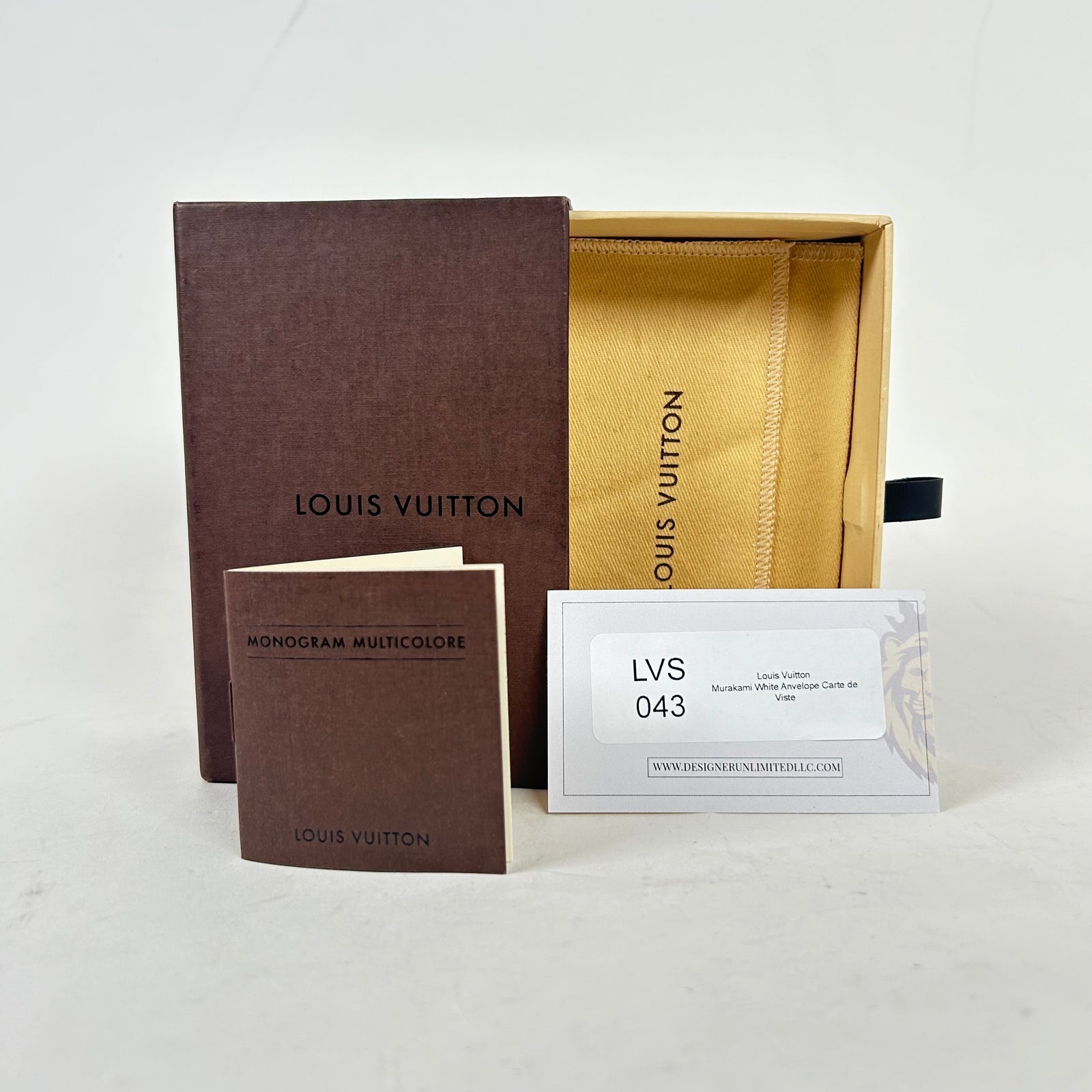 Louis Vuitton x Takashi Murakami Monogram Multicolor Card Holder