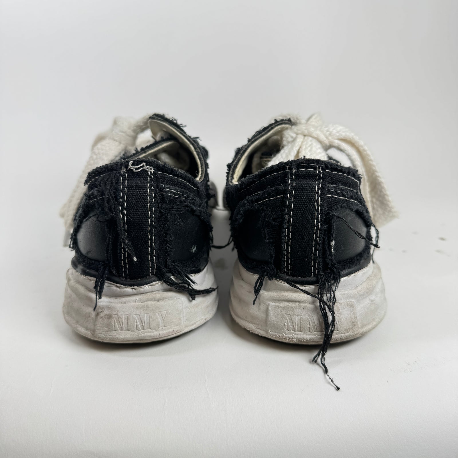 MMY Black Distressed Peterson Sneaker Size 43