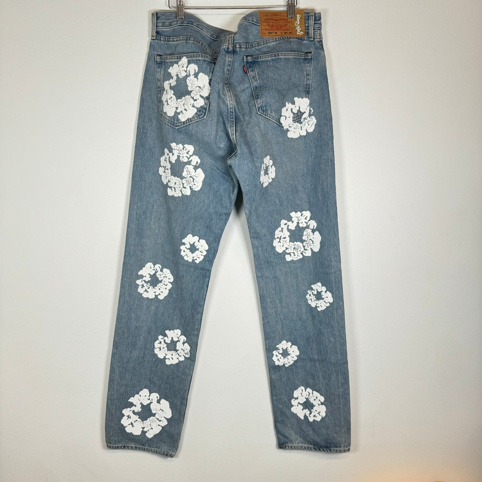 Denim Tears Lightwash Wreath Jeans Size 36