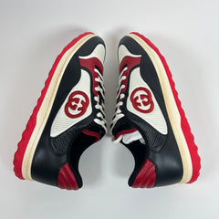 Gucci Black/Red Mac 80 Sneaker Size GG 10