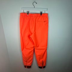Prada Orange Nylon Sweatpant Size S