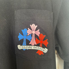 Chrome Hearts Rainbow Cross Longsleeve Size S