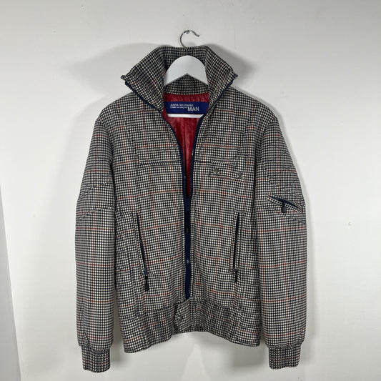 CDG AW05 Plaid Ski Jacket Size M