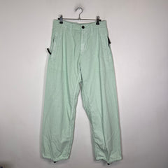 Stone Island Mint Marina Wide-Leg Pants Size 28