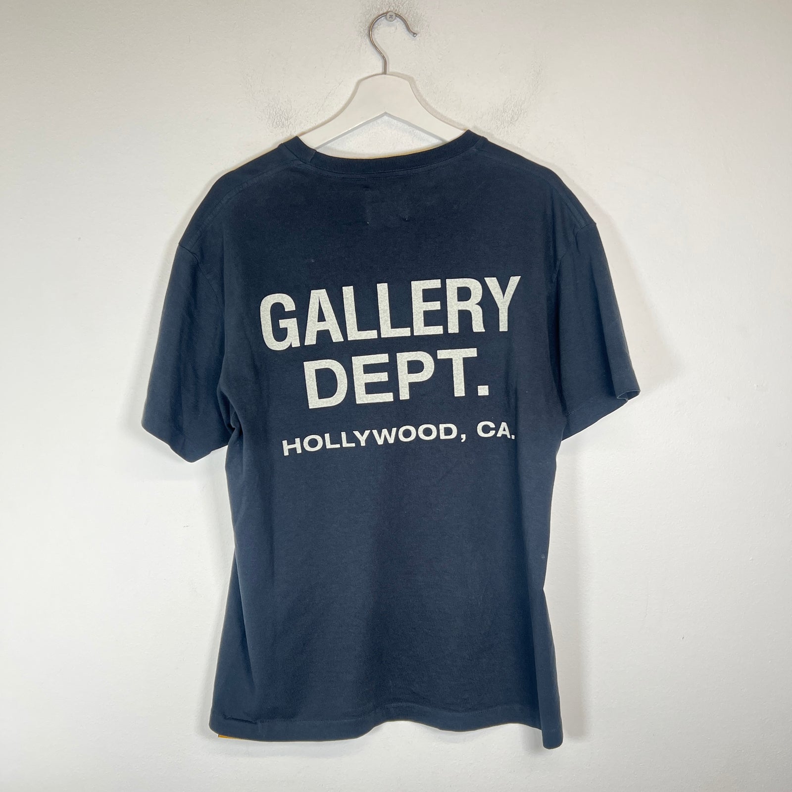 Gallery Dept Navy Souvenir Logo T-Shirt Size M