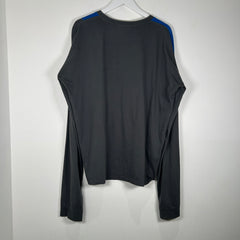Marni Mouth Print Blue/Grey Longsleeve Size 50