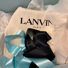 Lanvin x Gallery Dept Black Paint Splatter Curb Sneaker Size 41