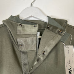 CP Company Olive Zip Up Hoodie Sz L