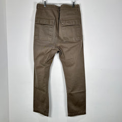 Rick Owens DRKSHDW Chino Pants Size 34 Dust