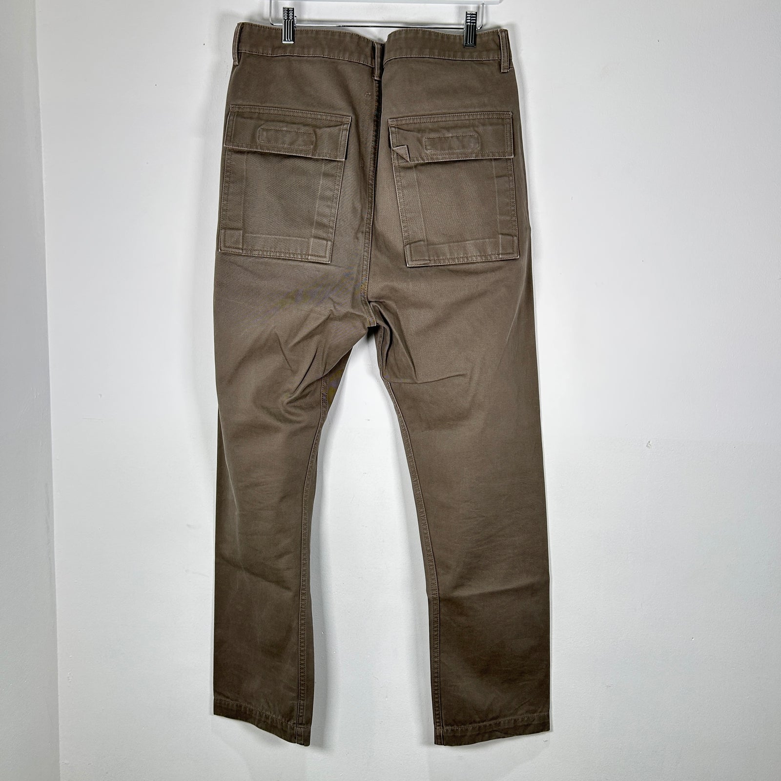 Rick Owens DRKSHDW Chino Pants Size 34 Dust
