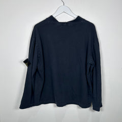 Stone Island Navy Longsleeve Patch SIze M