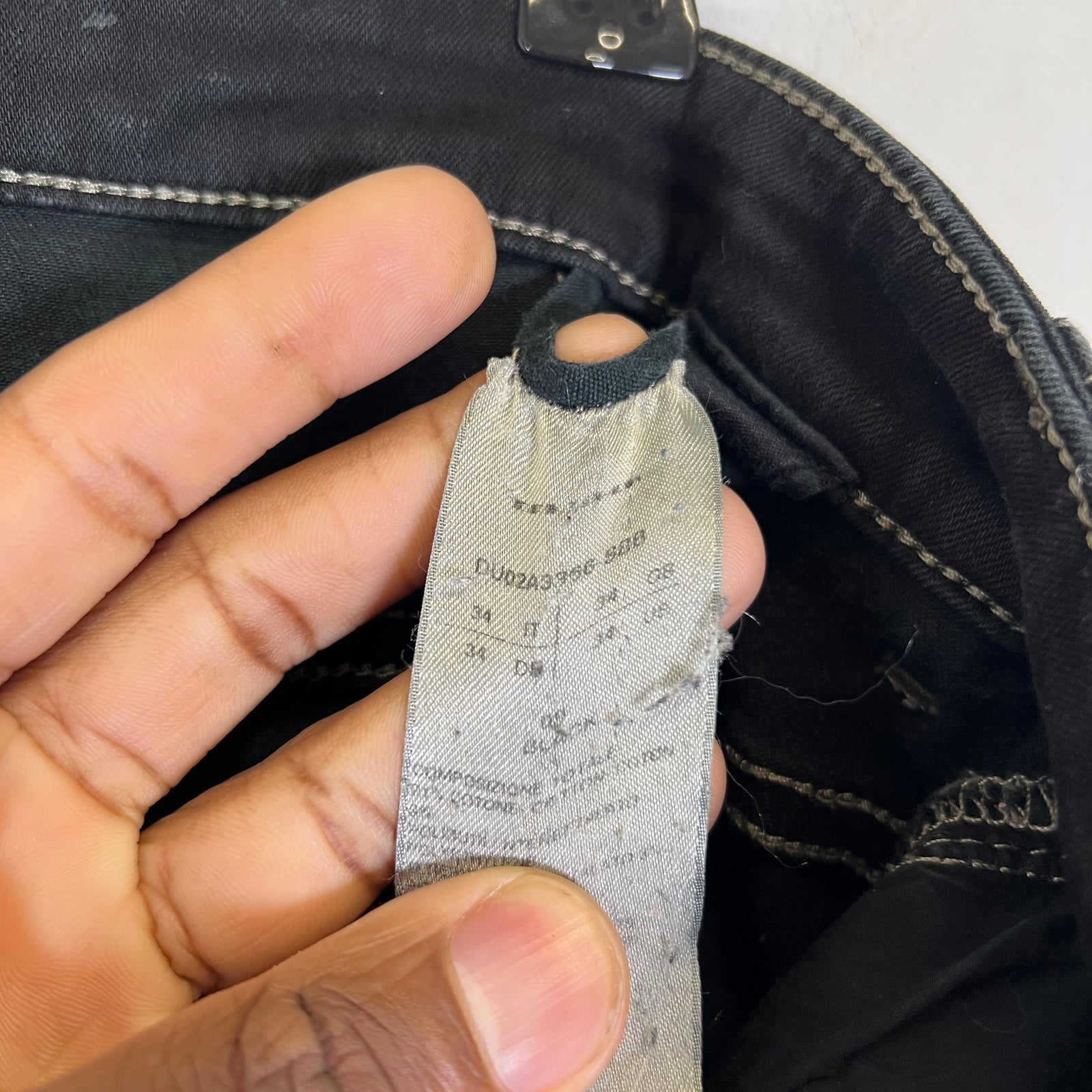 Rick Owens DRKSHDW Waxed Detroit Cut Jeans