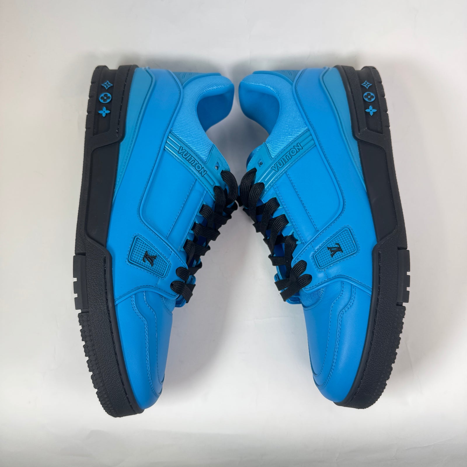 Louis Vuitton Blue/Black Trainer Size LV 9.5