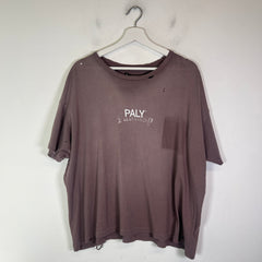 Paly Hollywood Brown Core Logo T-Shirt