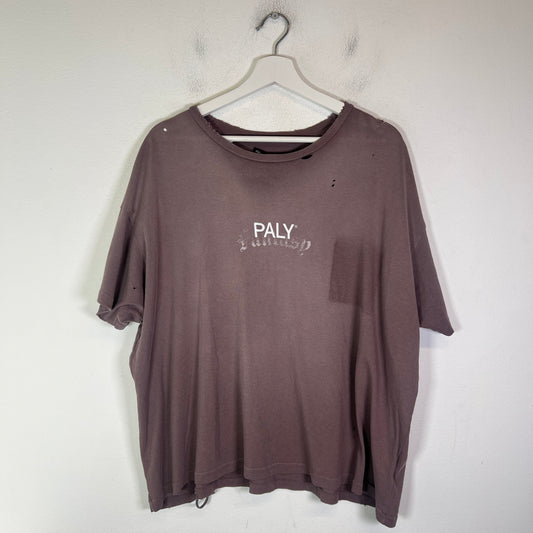 Paly Hollywood Brown Core Logo T-Shirt