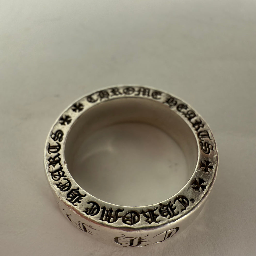 Chrome Hearts 'NYC' Spacer Ring Size 6