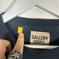 Gallery Dept. French Yellow Logo T-Shirt Size L