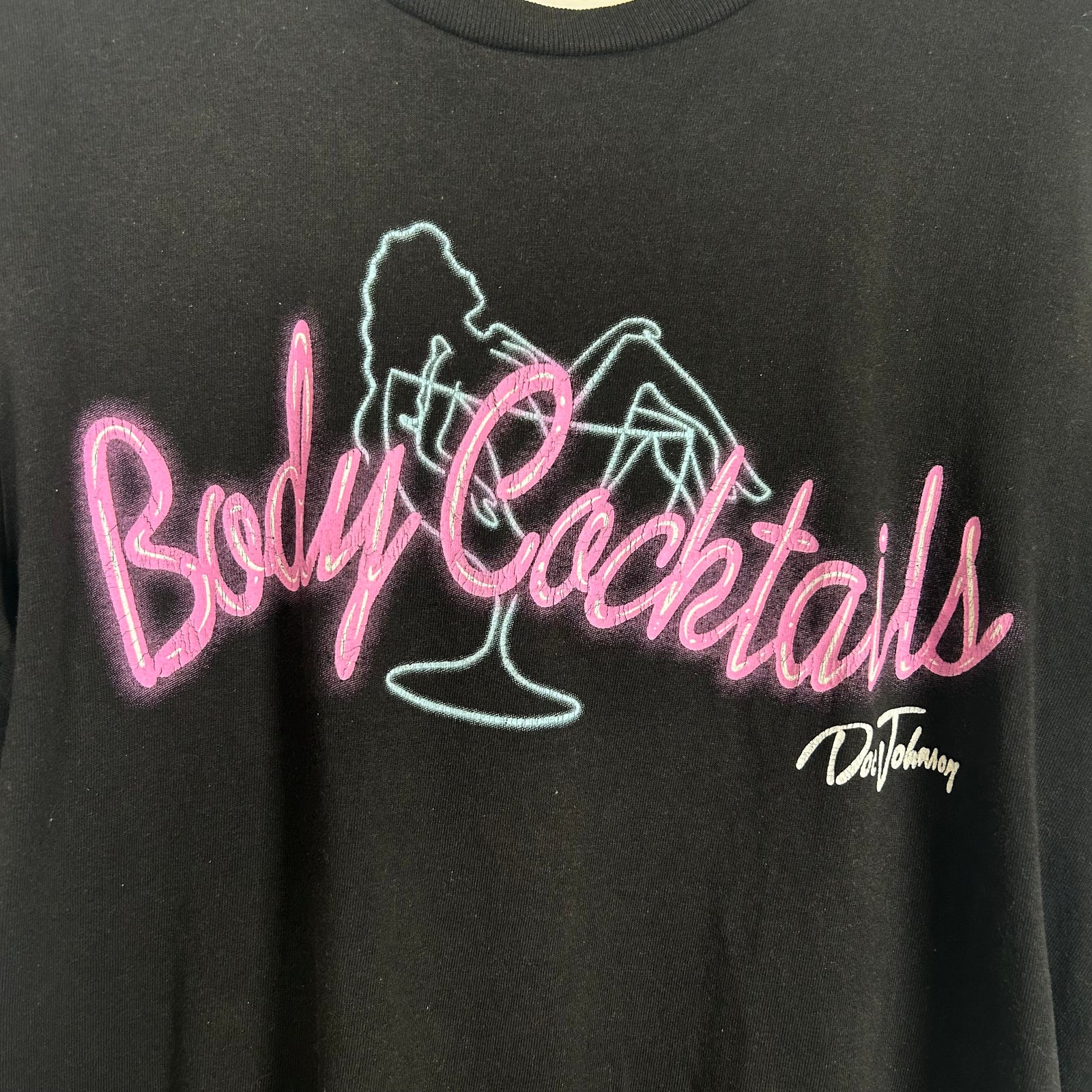 Gallery Dept Black Body Cocktails Tee Size S