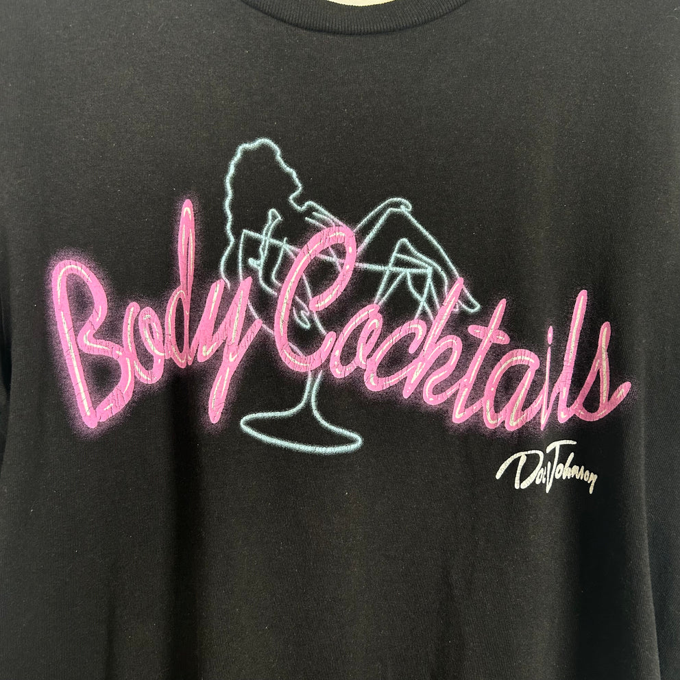 Gallery Dept Black Body Cocktails Tee Size S
