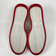 Saint Laurent Red/White SL24 High-Top Sneaker Size 41