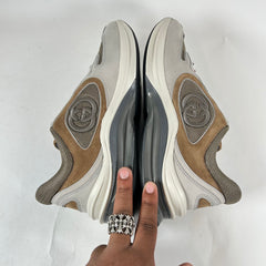 Gucci Gray/Brown Interlocking G Runners Size GG 9.5