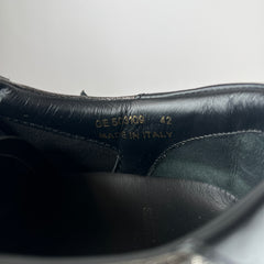 Saint Laurent Metallic Black SL/06 Stars Low Top Sneaker Size 42