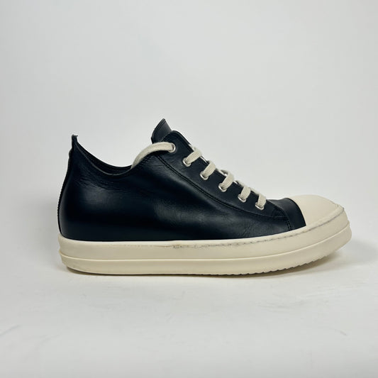 Rick Owens Leather Low Top Ramones Size 43
