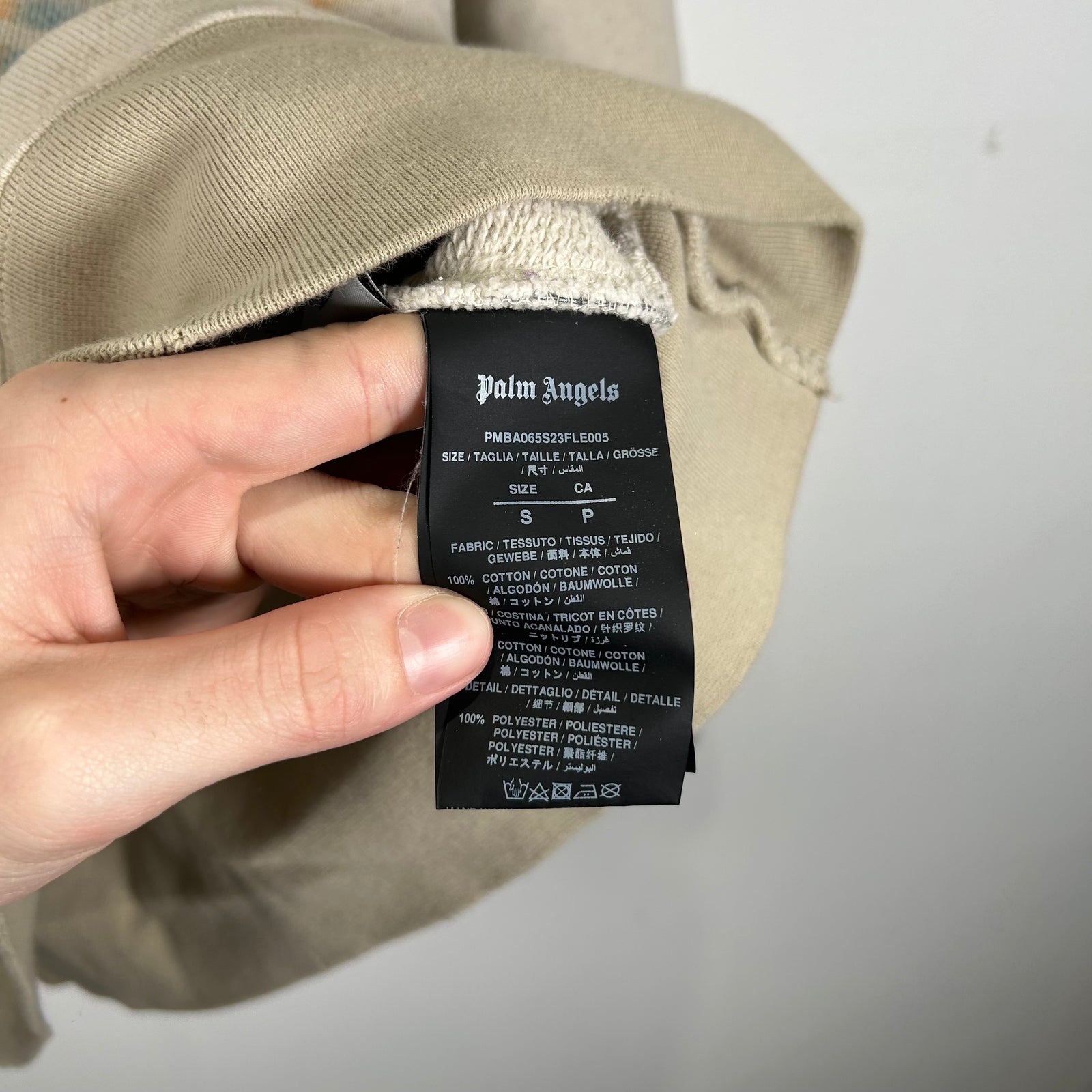 Palm Angel Neon Palm Crewneck Size S