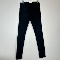 Amiri Black Leather MX1 Size 32