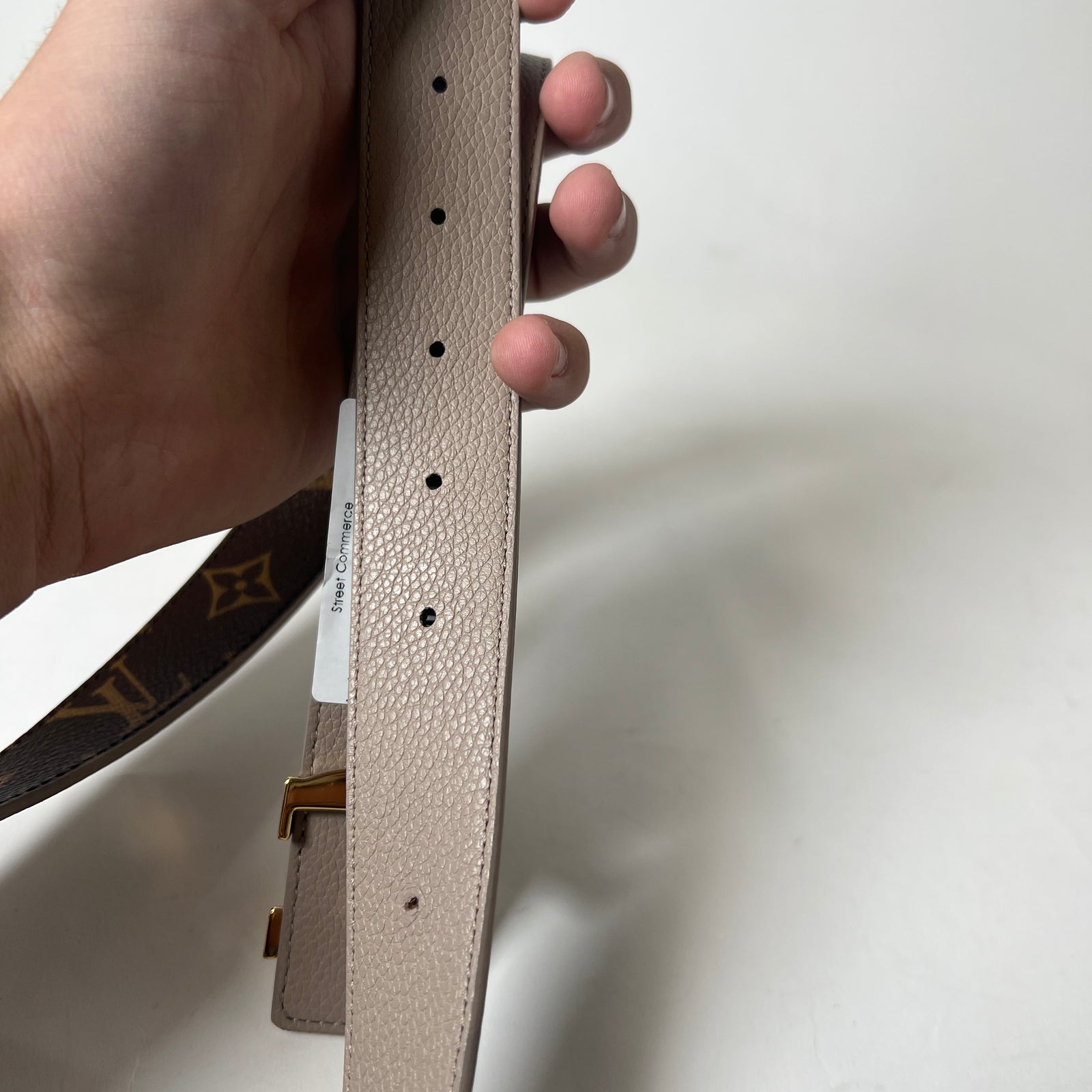 Louis Vuitton Monogram 30MM Reversible Belt